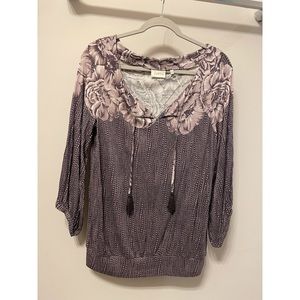 Anthropologie Deletta Tunic Top